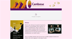 Desktop Screenshot of cambreur.nl